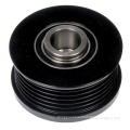 black precision grooved pulleys with inserts